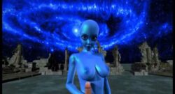 Follada en 3D, Humano Vs Chica alien