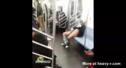 Mujer se masturba dentro del metro de Nueva York