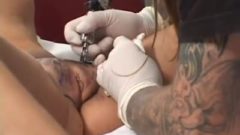Tatuaje en el coño